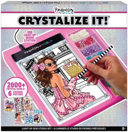 Crystalize It! DIY Light Up Gem Studio Set Cover