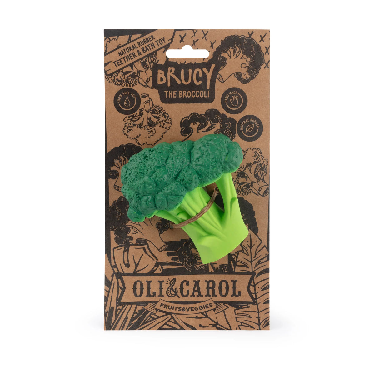 Brucy the Broccoli Teether Cover