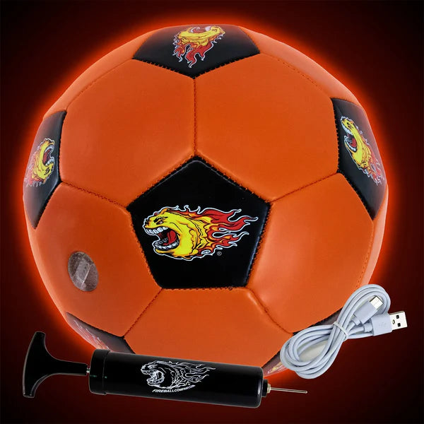 Real Feel Soccer, Orange & Black Cover