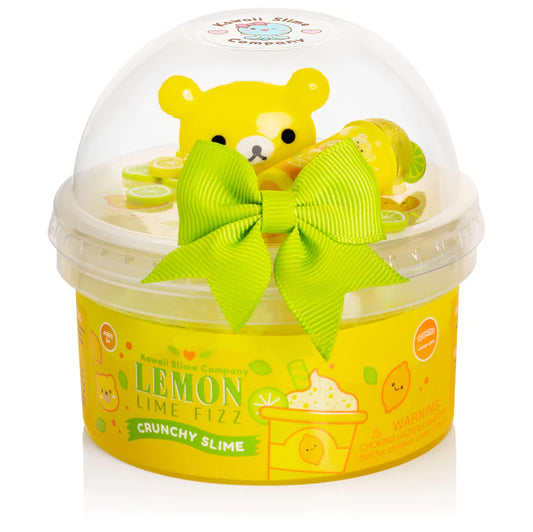 Tomfoolery Toys | Lemon Lime Fizz Crunchy Slime