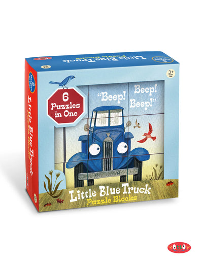 Little Blue Truck Puzzle Block Preview #1