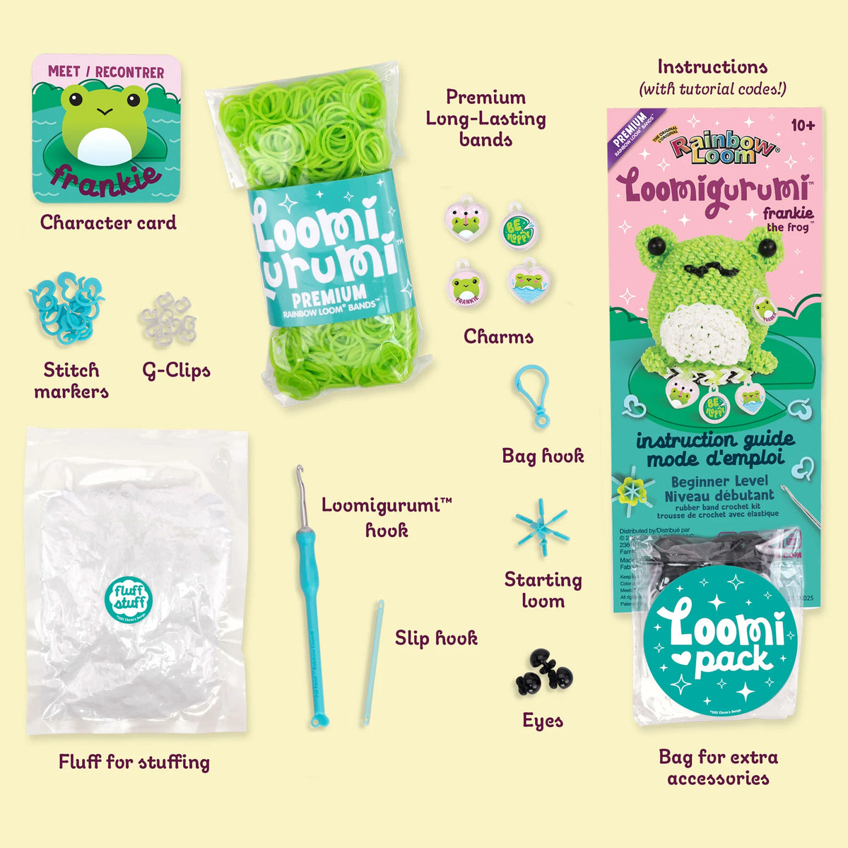 Frog Loomigurumi Kit Cover