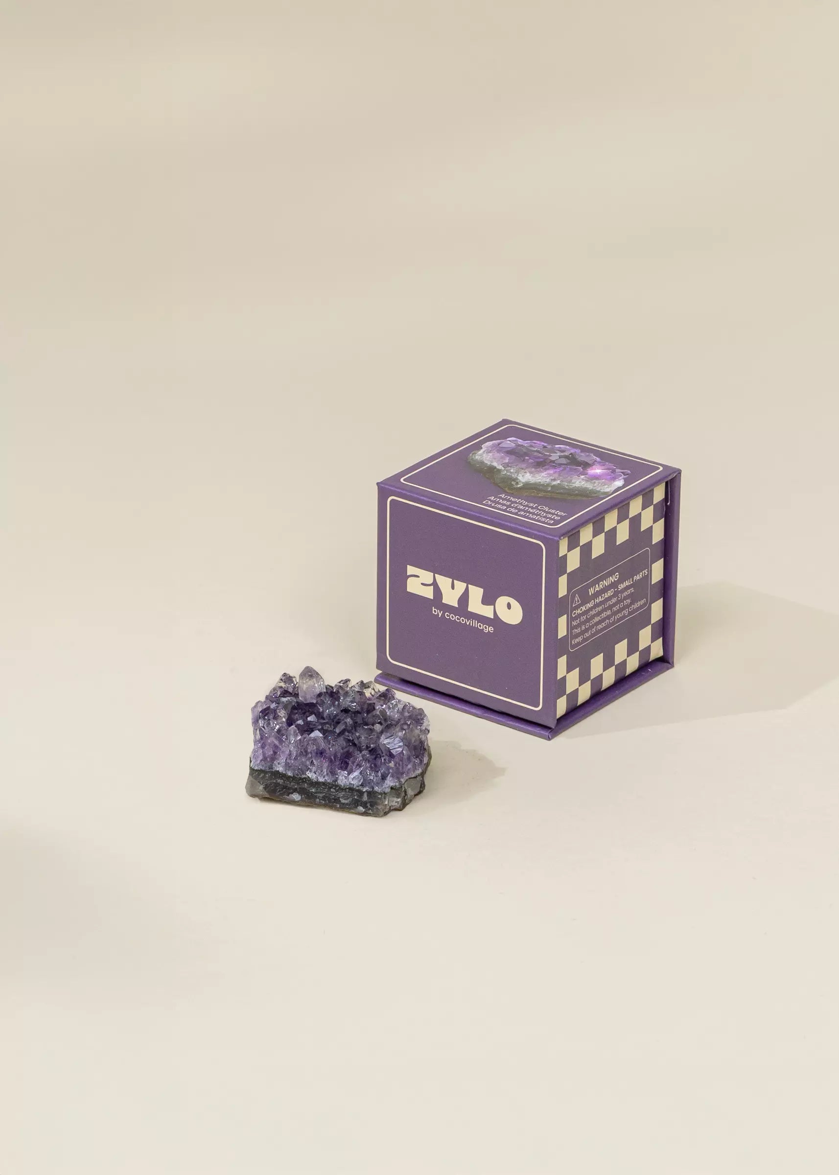 Tomfoolery Toys | Collectible Mineral: Amethyst Cluster