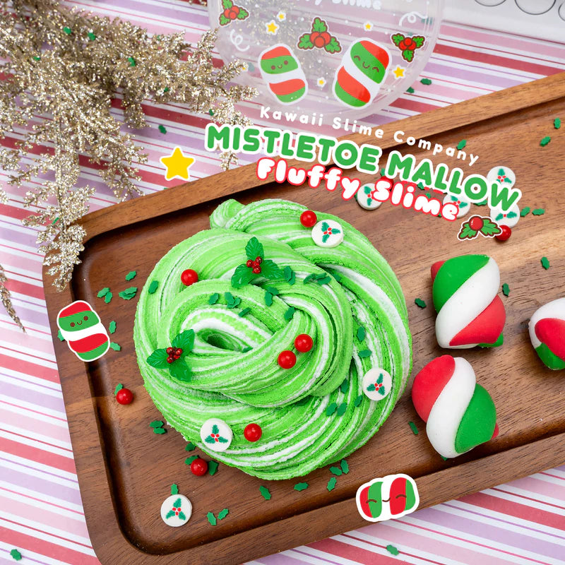 Mistletoe Mallow Fluffy Slime Cover