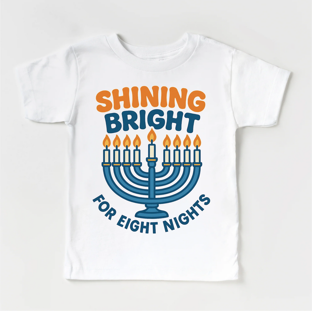 Shining Bright For Eight Nights T-Shirt Cover