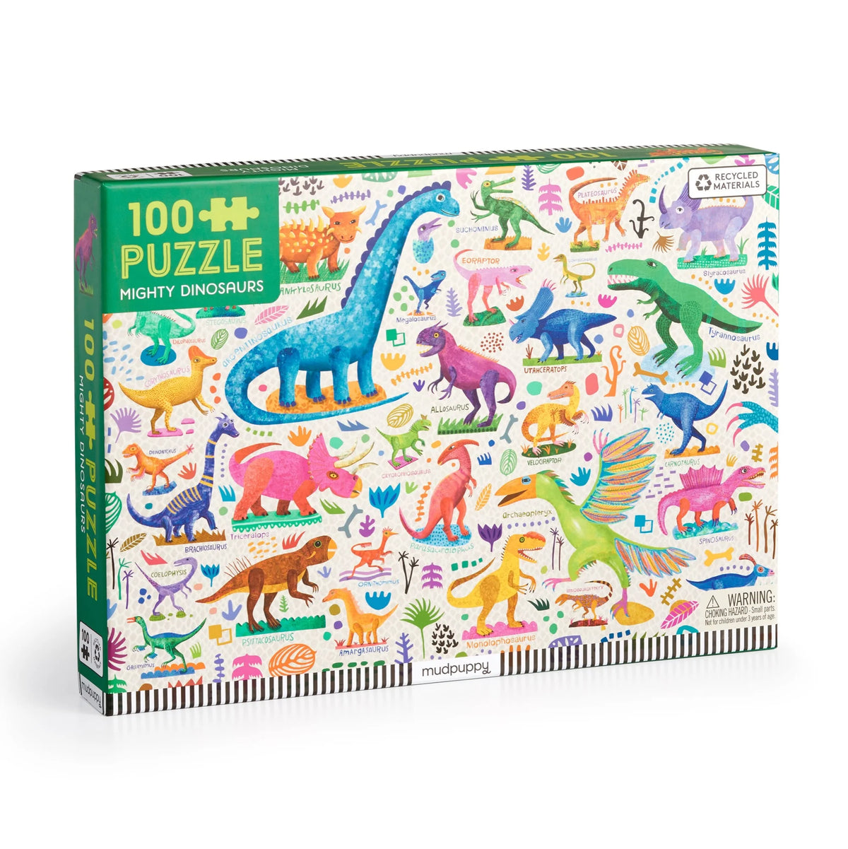 Mighty Dinosaurs Puzzle Cover