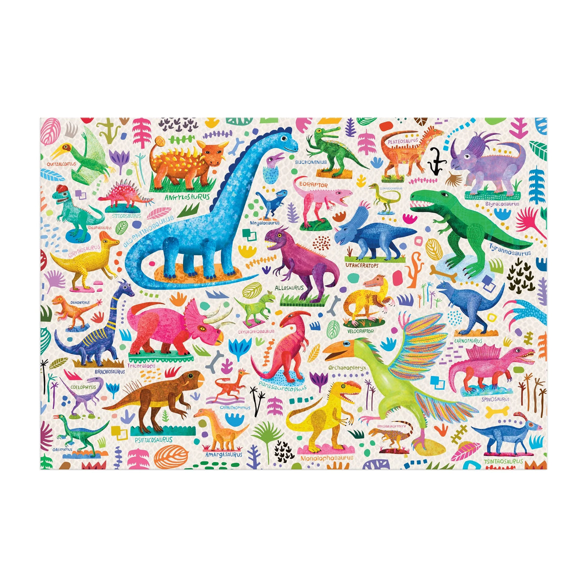 Mighty Dinosaurs Puzzle Cover