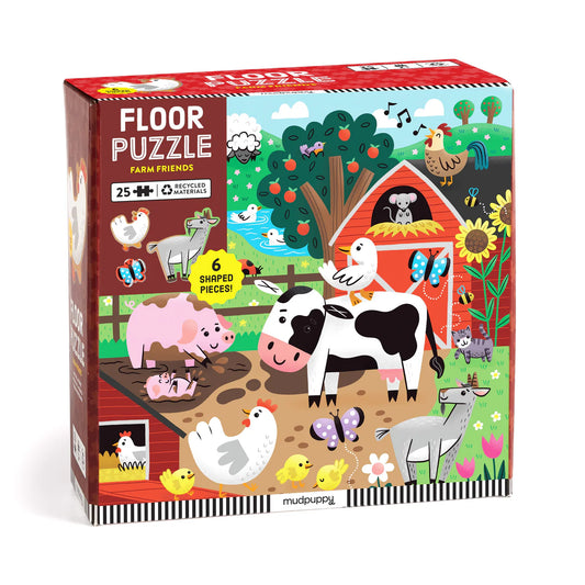 Tomfoolery Toys | Farm Friends Floor Puzzle