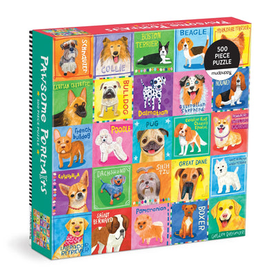 Pawsome Portraits 500pc Family Puzzle Preview #2