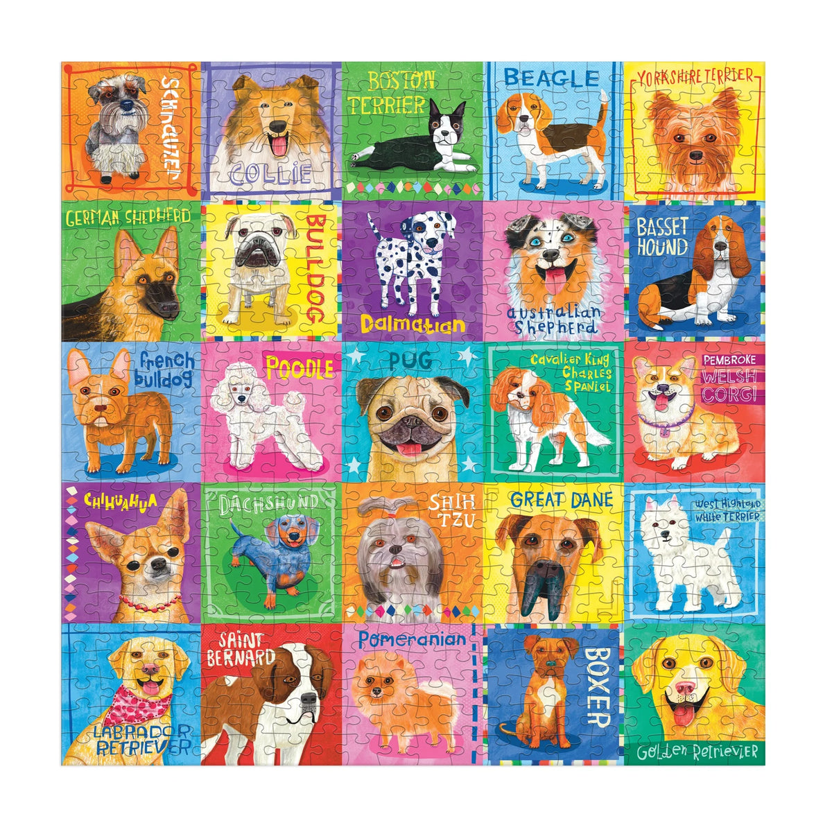 Pawsome Portraits 500pc Family Puzzle Cover