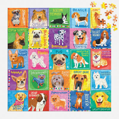 Pawsome Portraits 500pc Family Puzzle Preview #1