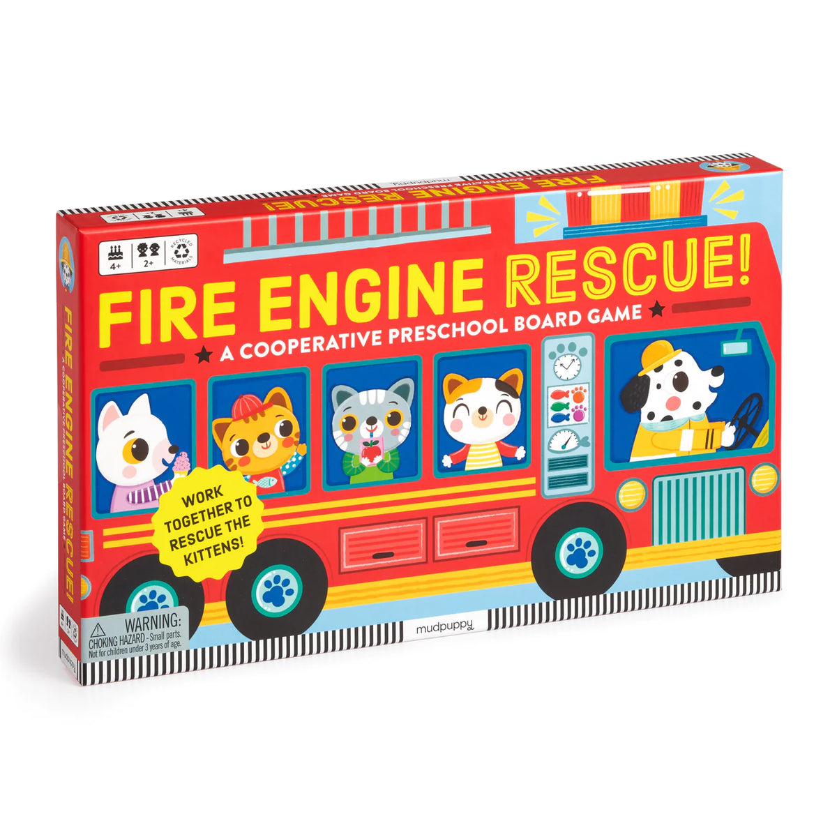 Fire Engine Rescue! Game Cover