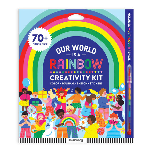 Tomfoolery Toys | Our World is a Rainbow Creativity Kit