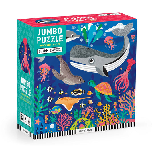 Tomfoolery Toys | Depths of the Sea Jumbo Puzzle