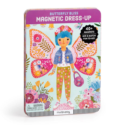 Tomfoolery Toys | Butterfly Bliss Magnetic Dress-up