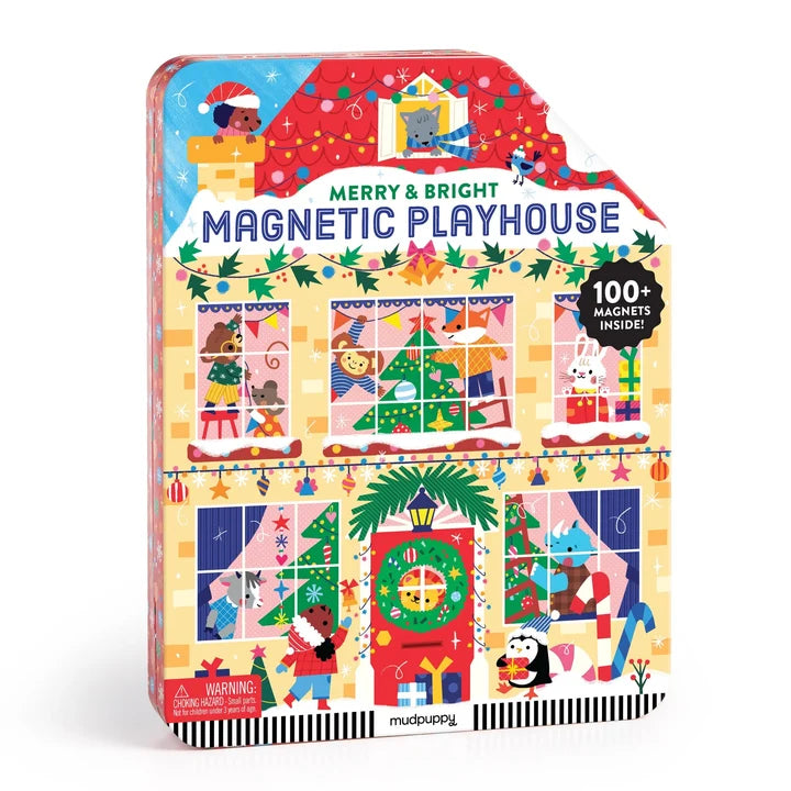 Merry & Bright Magnet Playhouse Cover