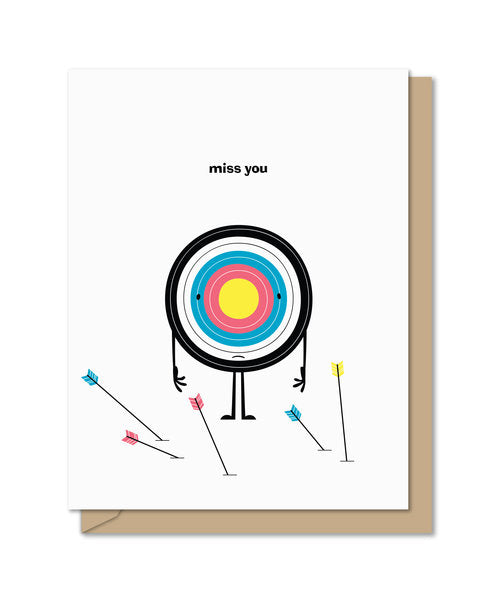 Tomfoolery Toys | Miss You Greeting Card