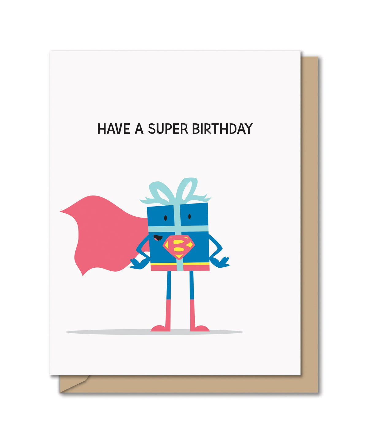 Super Birthday Card Cover
