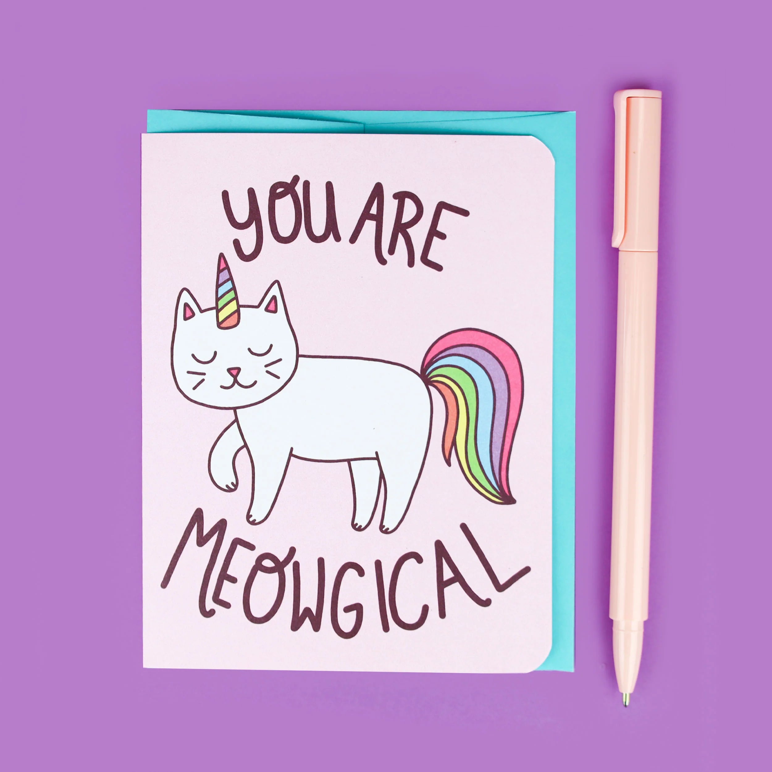 Tomfoolery Toys | You Are Meowgical Cat Card
