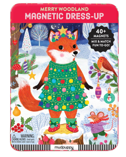 Merry Woodland Magnetic Dress-Up Set Cover