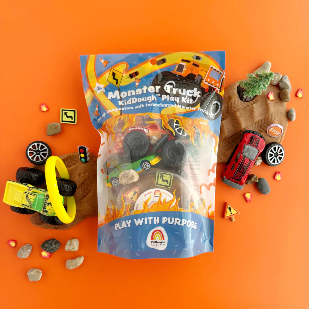 Tomfoolery Toys | Monster Truck KidDough Play Kit
