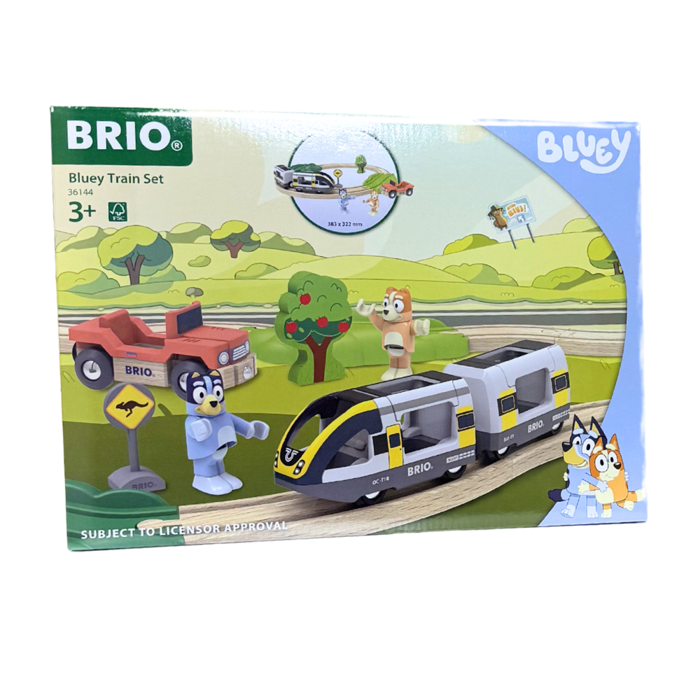 Tomfoolery Toys | BRIO Bluey Train Set