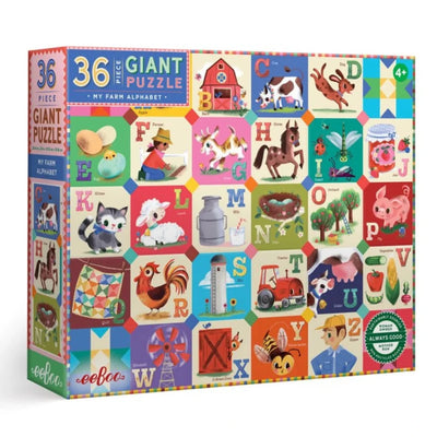 My Farm Alphabet 36 Giant Puzzle Preview #1
