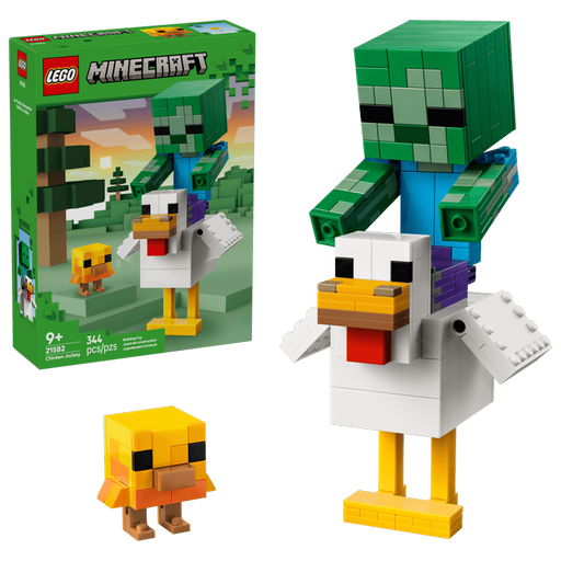 MINECRAFT Chicken Jockey Cover