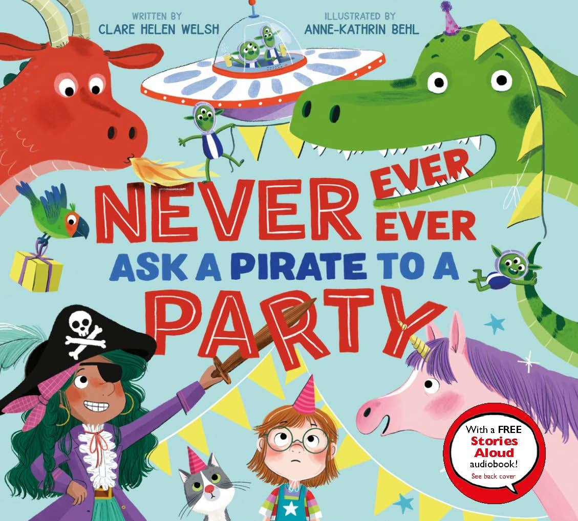 Never, Ever, Ever Ask a Pirate to a Party Cover