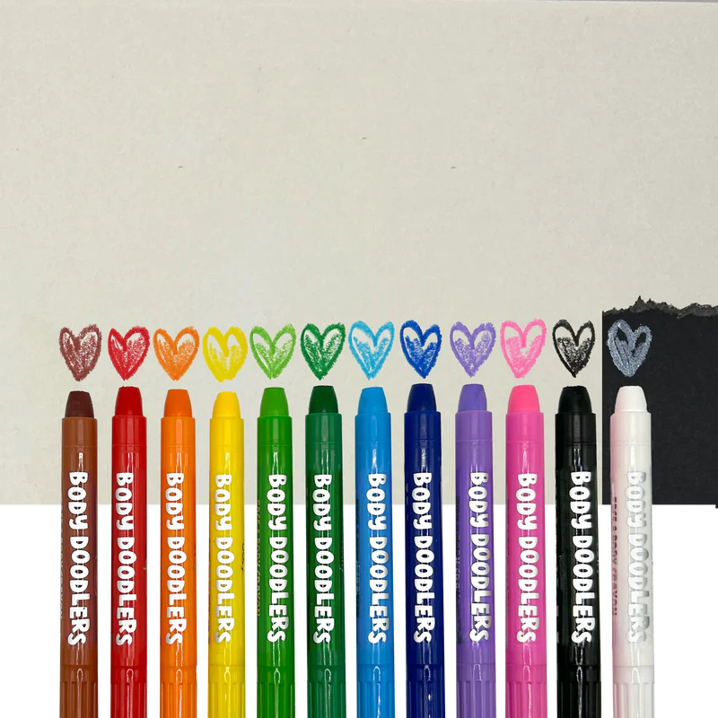 Body Doodlers - Face & Body Crayons Cover