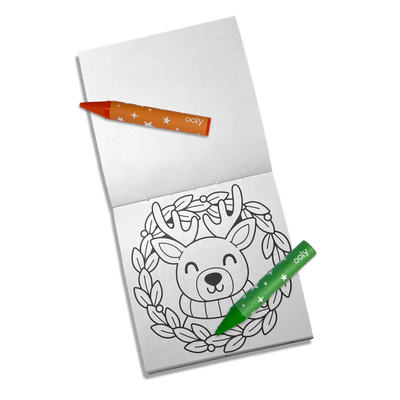 Frosty Fun Coloring Book Carry-Along! Preview #3