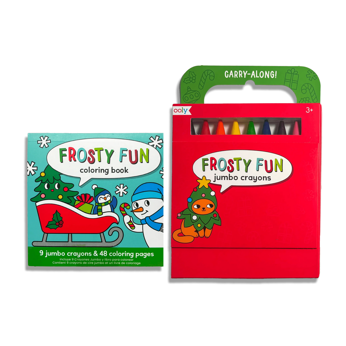 Frosty Fun Coloring Book Carry-Along! Cover
