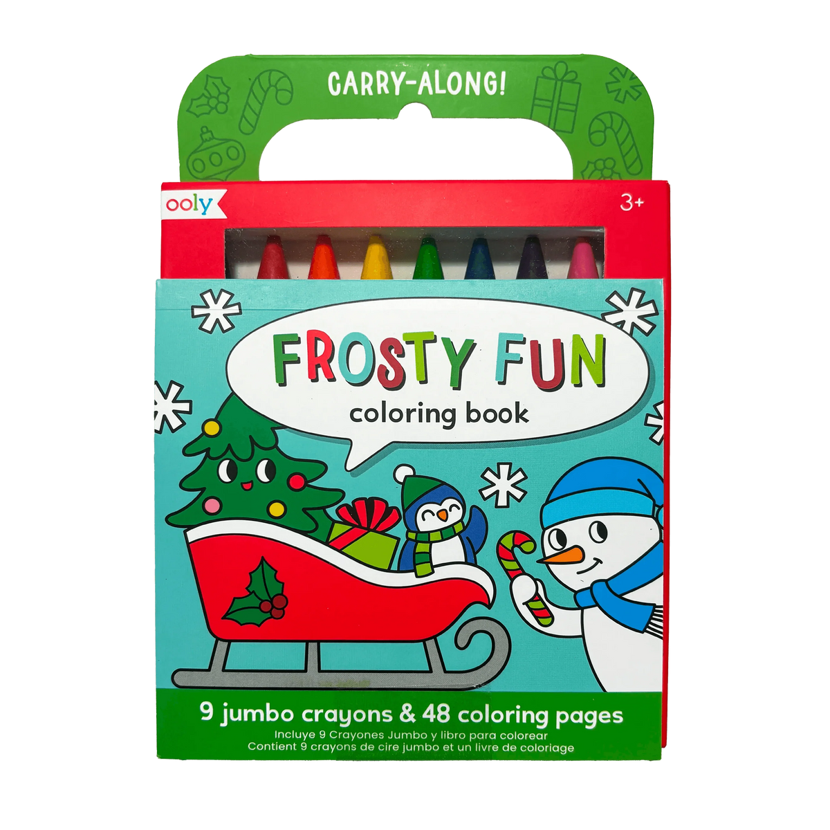 Frosty Fun Coloring Book Carry-Along! Cover