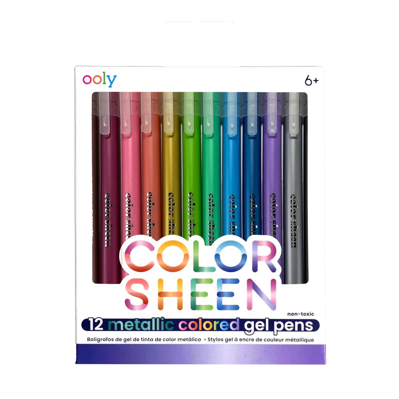 Color Sheen Metallic Gel Pens Preview #3