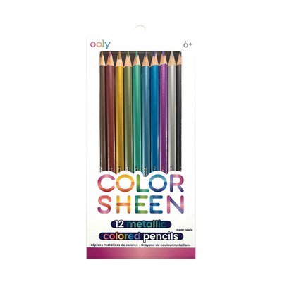 Color Sheen Metallic Colored Pencils Preview #1