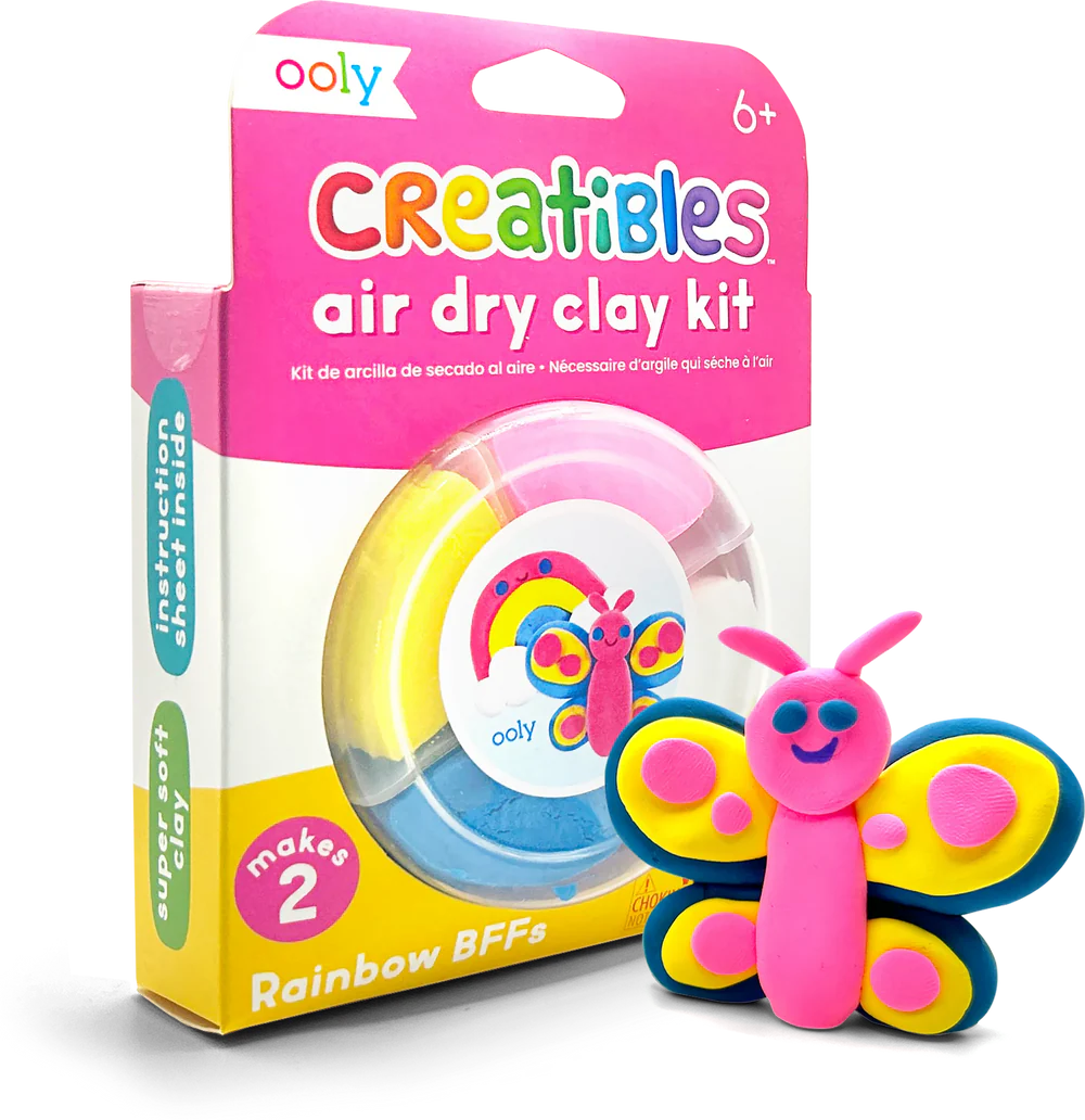 Rainbow BFFs Creatibles Mini Air Dry Clay Kit Preview #2