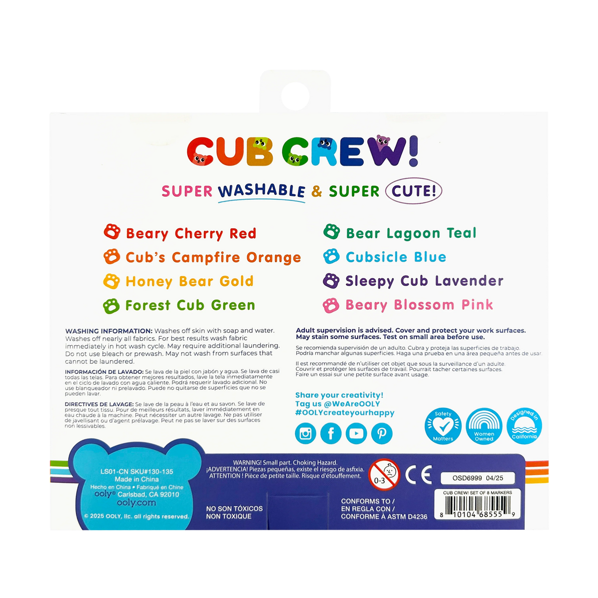 Cub Crew Washable Markers Cover