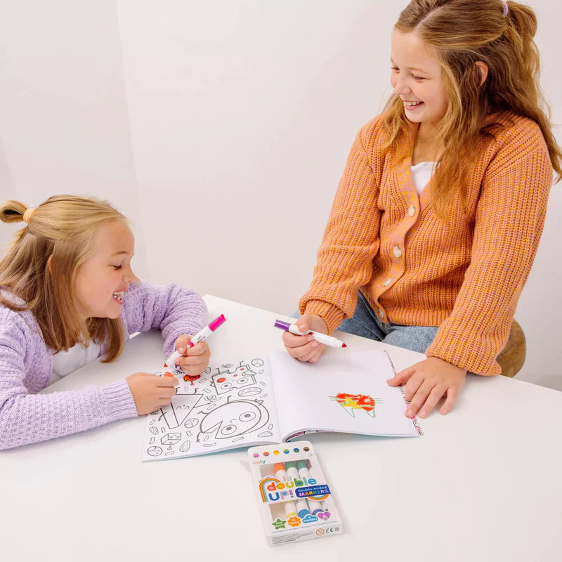 Tomfoolery Toys | Double Up! Double-Ended Markers