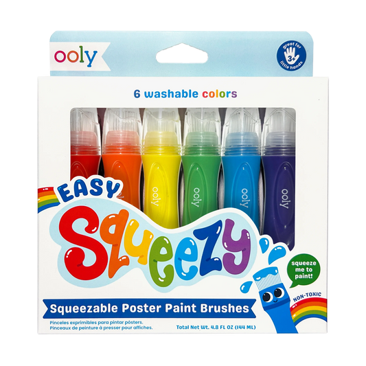 Tomfoolery Toys | Easy Squeezy Paint Brushes