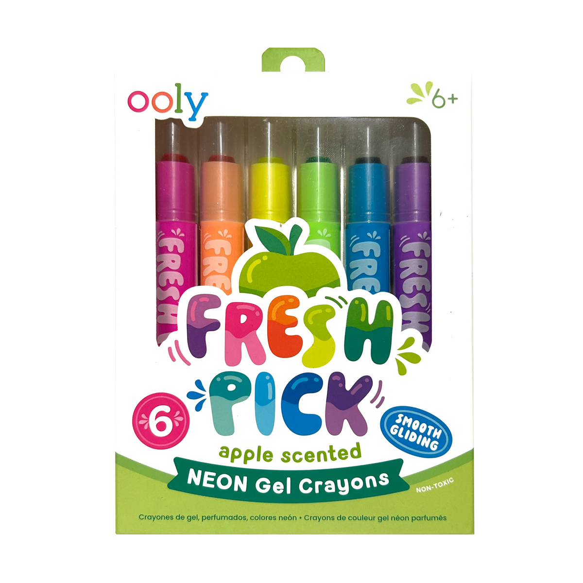 Fresh Pick Apple Scented Gel Crayons Cover