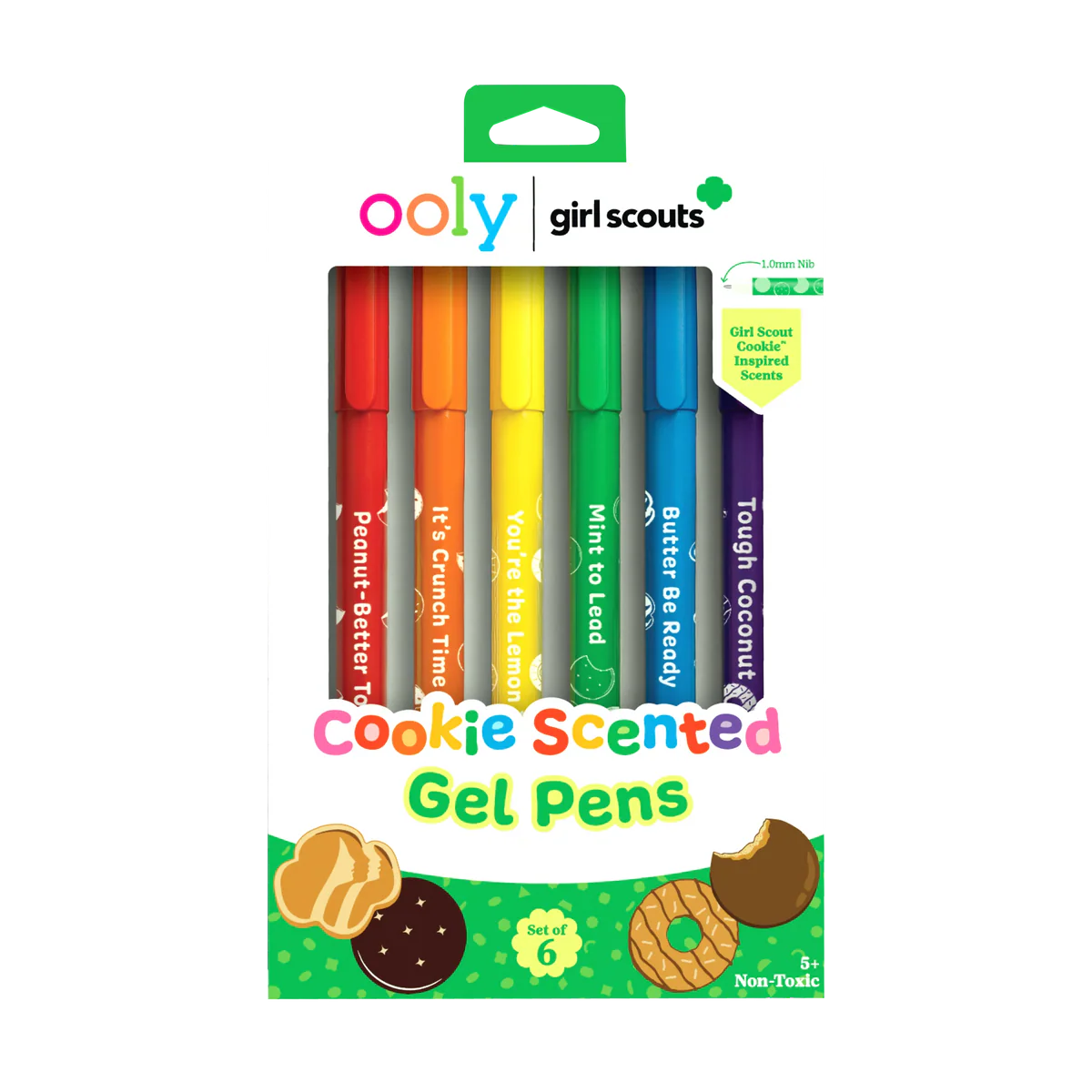 Gril Scouts Gel Pens Cover
