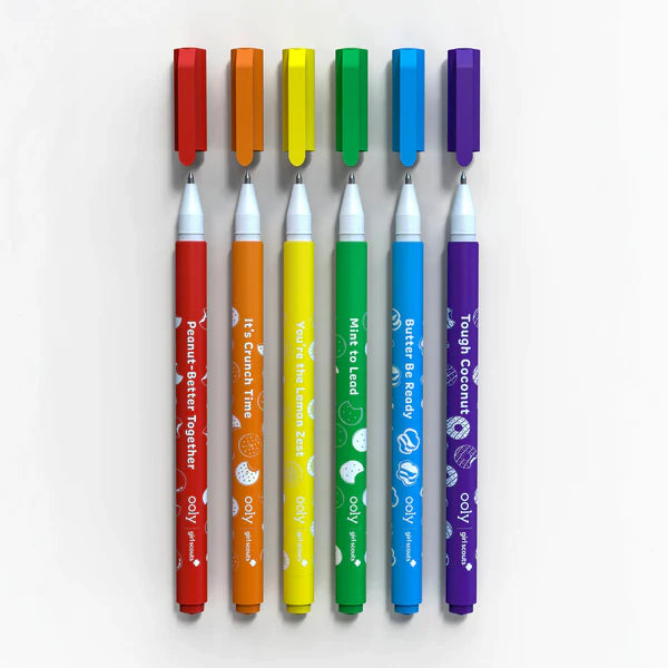 Gril Scouts Gel Pens Cover