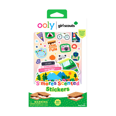 Girl Scouts S'Mores Scented Stickers Preview #1
