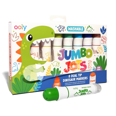 Jumbo Jots: Dual Tip Cone & Stamp Markers Assrt. Preview #2