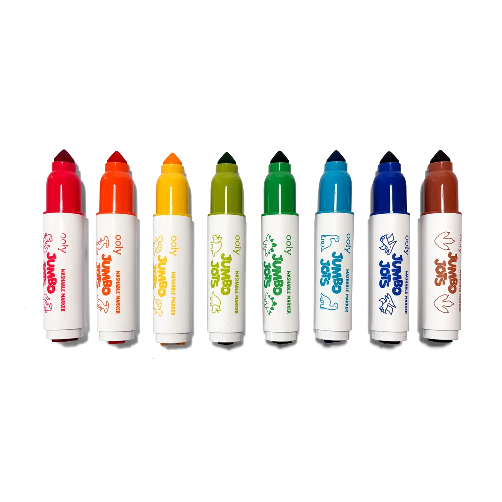 Jumbo Jots: Dual Tip Cone & Stamp Markers Assrt. Cover