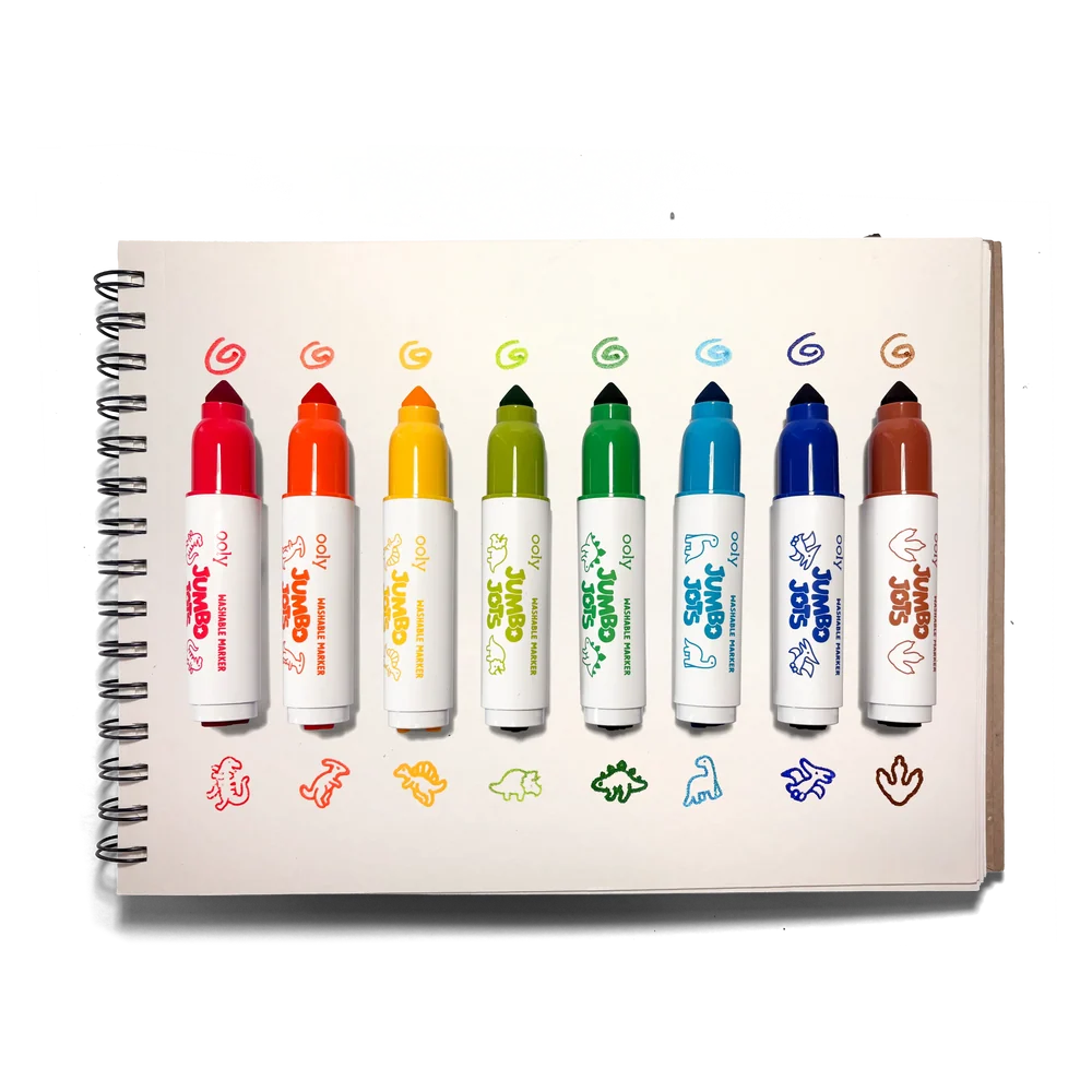 Jumbo Jots: Dual Tip Cone & Stamp Markers Assrt. Cover