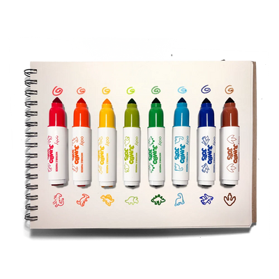 Jumbo Jots: Dual Tip Cone & Stamp Markers Assrt. Preview #7