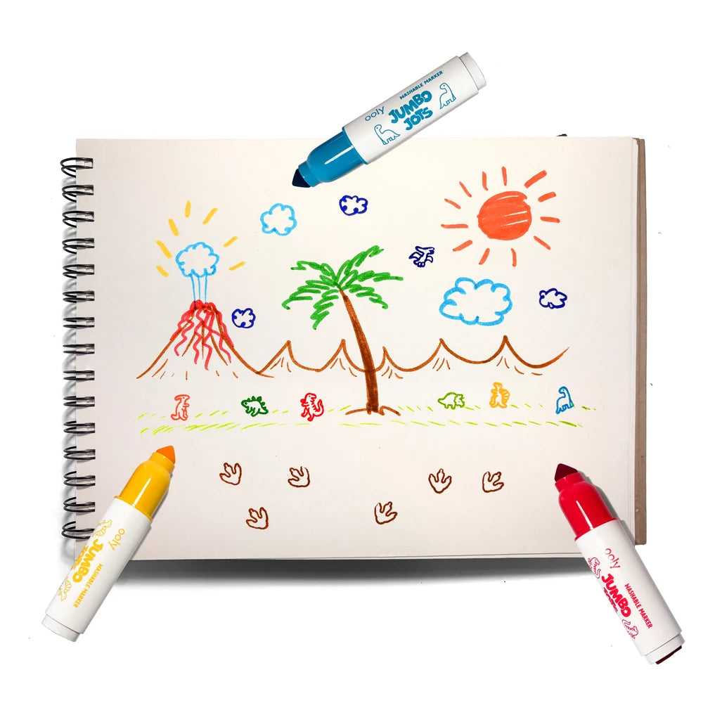Jumbo Jots: Dual Tip Cone & Stamp Markers Assrt. Cover