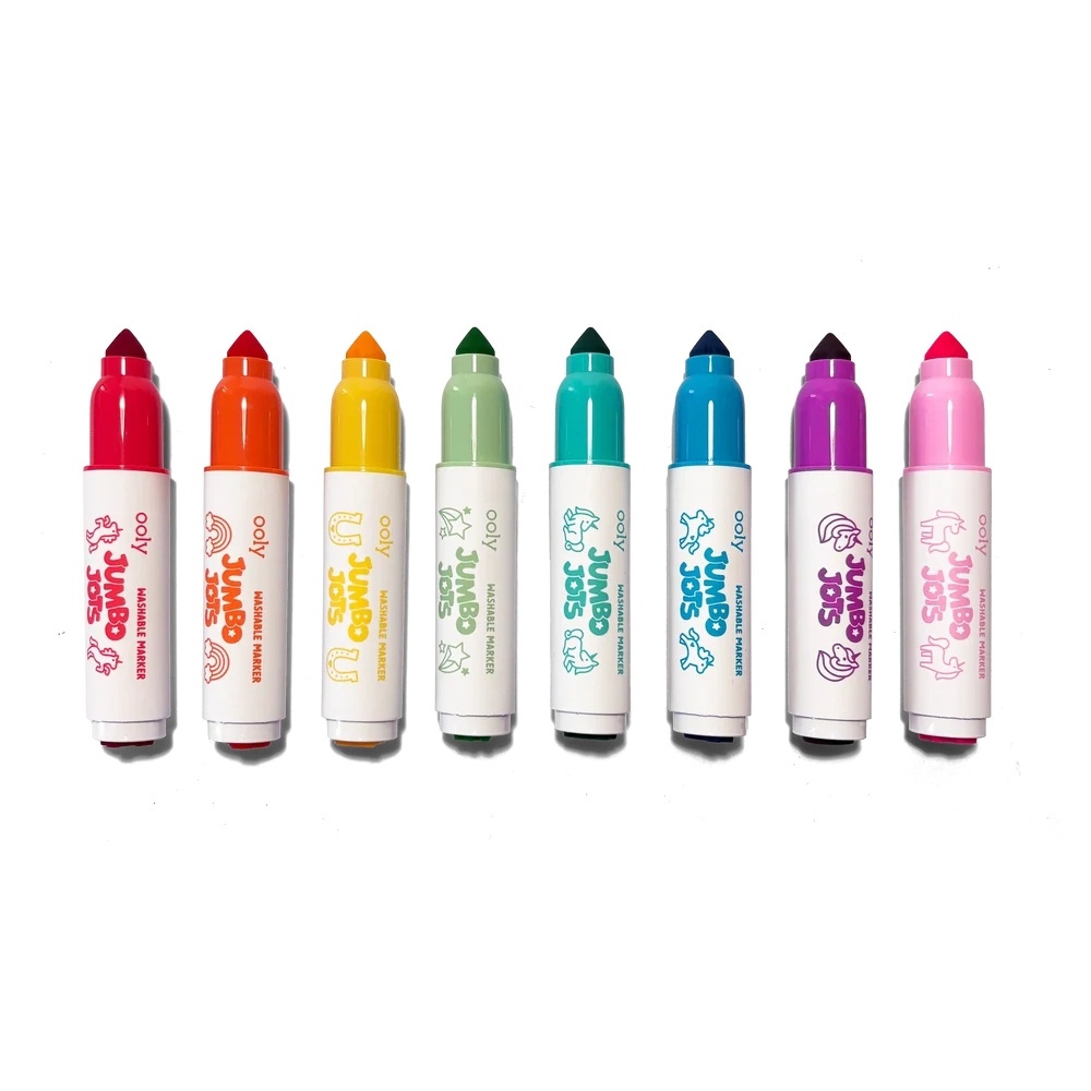 Jumbo Jots: Dual Tip Cone & Stamp Markers Assrt. Cover
