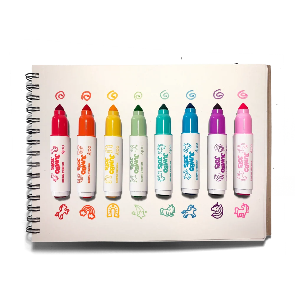 Jumbo Jots: Dual Tip Cone & Stamp Markers Assrt. Cover